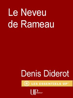 cover image of Le Neveu de Rameau